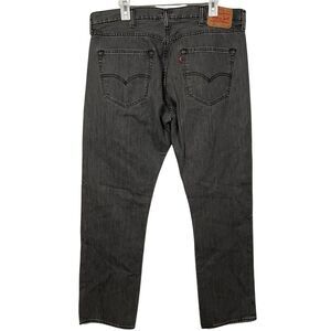 Levi’s 38x32 Grey Wash 501 Classic Straight Leg Jeans